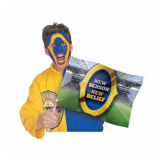 Printed Supporters Flags